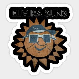 Elmira Suns Baseball Sticker